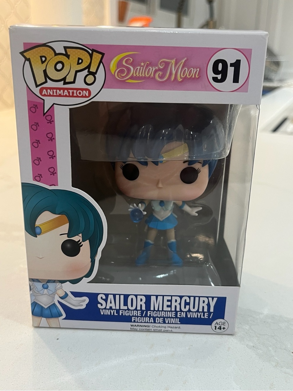 Funko Pop Sailor Moon Sailor Mercury #91 Vaulted